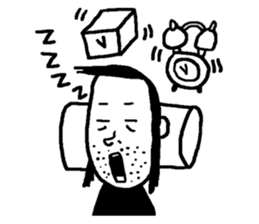 lonely single adult man love story sticker #6423125