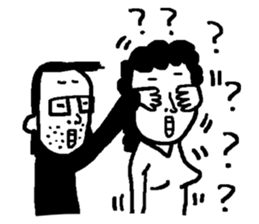 lonely single adult man love story sticker #6423128