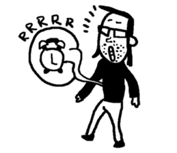 lonely single adult man love story sticker #6423134