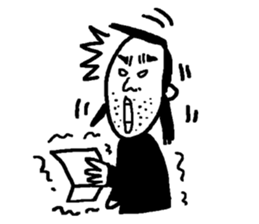 lonely single adult man love story sticker #6423139