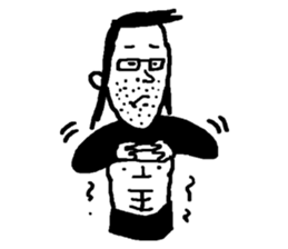 lonely single adult man love story sticker #6423142