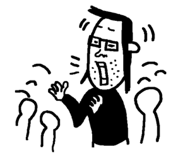 lonely single adult man love story sticker #6423146