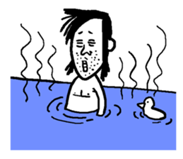 lonely single adult man love story sticker #6423154