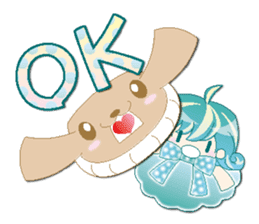 Knit cap child friend(NEW) sticker #6423283