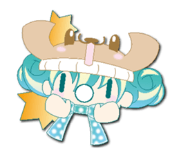 Knit cap child friend(NEW) sticker #6423289