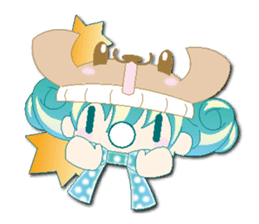 Knit cap child friend(NEW) sticker #6423289