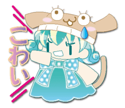 Knit cap child friend(NEW) sticker #6423301