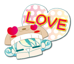 Knit cap child friend(NEW) sticker #6423309