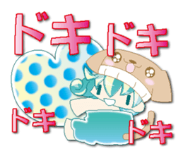 Knit cap child friend(NEW) sticker #6423312