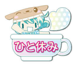 Knit cap child friend(NEW) sticker #6423319