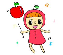 pomme sticker #6423641