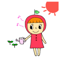 pomme sticker #6423643