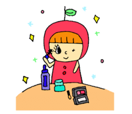 pomme sticker #6423644