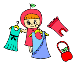 pomme sticker #6423645