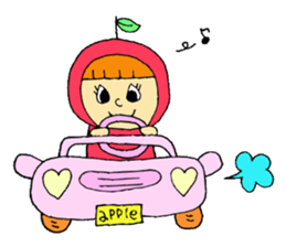 pomme sticker #6423647