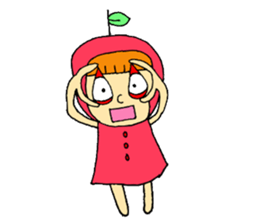 pomme sticker #6423651