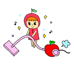 pomme sticker #6423654