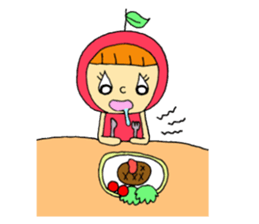 pomme sticker #6423663