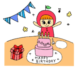 pomme sticker #6423665