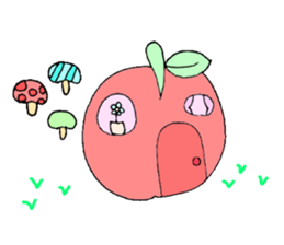 pomme sticker #6423679
