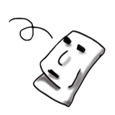 Horrible Moai statue sticker #6423738