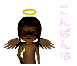 3D Angel sticker #6423762
