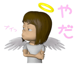 3D Angel sticker #6423770
