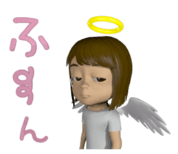 3D Angel sticker #6423772