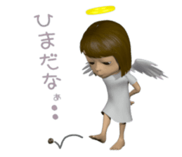 3D Angel sticker #6423785