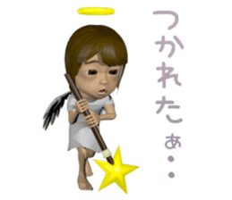 3D Angel sticker #6423786