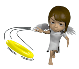 3D Angel sticker #6423789