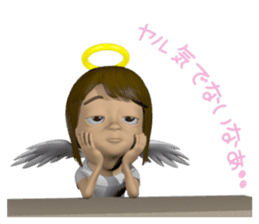 3D Angel sticker #6423790