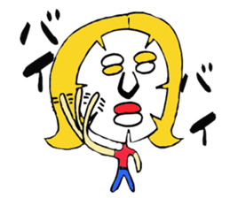 Sticker of face pack love girls and boys sticker #6424230