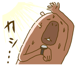 Capybara paradise sticker #6424943
