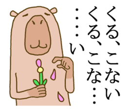 Capybara paradise sticker #6424948