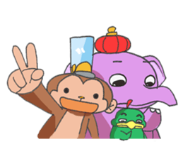 Scary Three Friends sticker #6425412