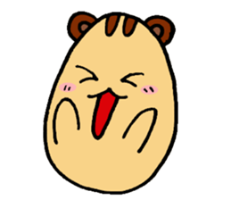 Eggs Bear Avery sticker #6425841