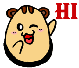 Eggs Bear Avery sticker #6425842