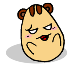 Eggs Bear Avery sticker #6425844