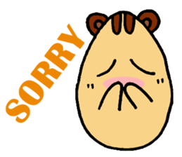 Eggs Bear Avery sticker #6425848