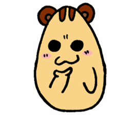 Eggs Bear Avery sticker #6425850