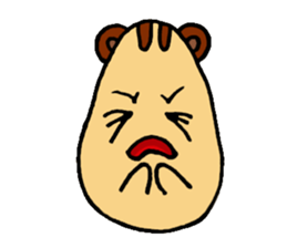 Eggs Bear Avery sticker #6425854