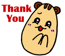 Eggs Bear Avery sticker #6425861