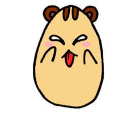 Eggs Bear Avery sticker #6425863