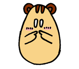 Eggs Bear Avery sticker #6425864