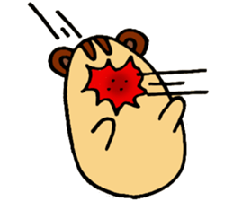 Eggs Bear Avery sticker #6425866