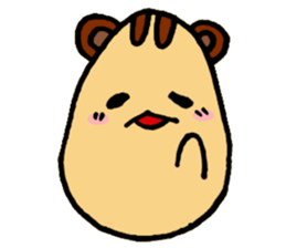 Eggs Bear Avery sticker #6425869