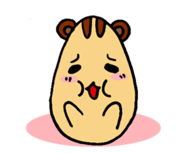 Eggs Bear Avery sticker #6425870