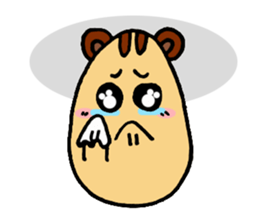 Eggs Bear Avery sticker #6425871