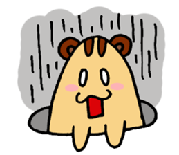 Eggs Bear Avery sticker #6425872